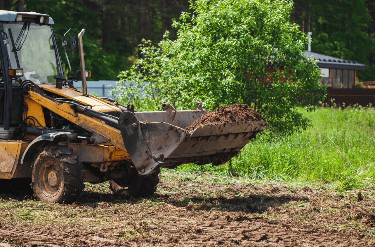 Terrassement mini-pelle
