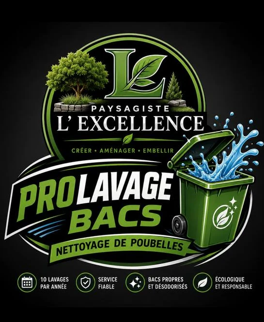 Pro Lavage Bacs - nettoyage de poubelles par Paysagiste Excellence